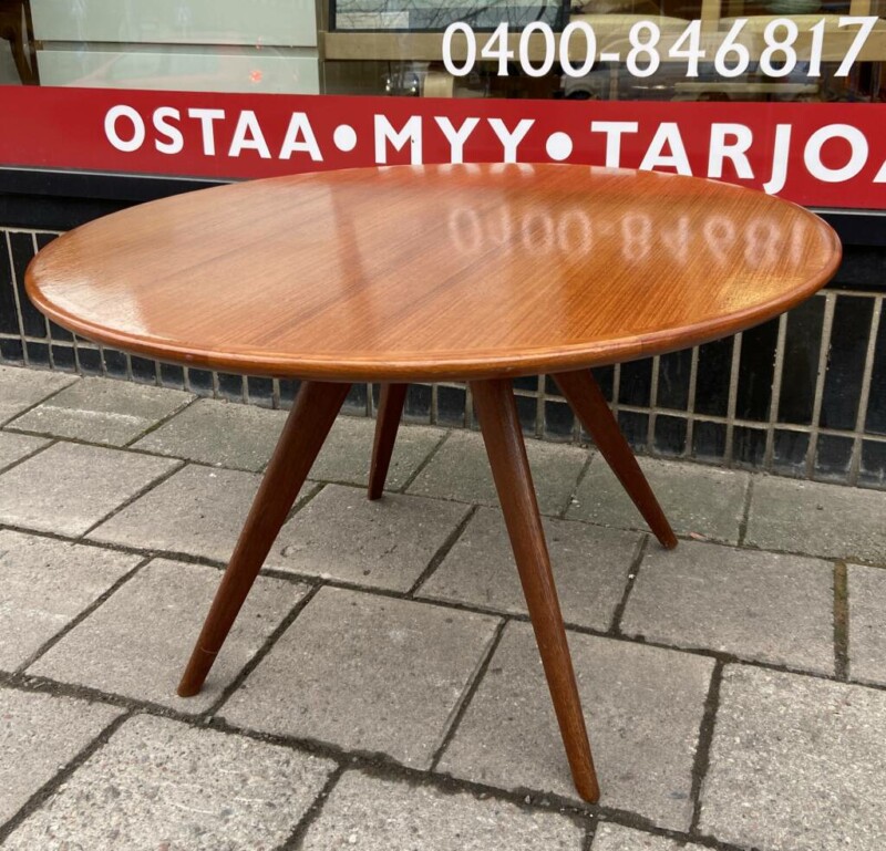 DESIGN TEAK-PÖYTÄ | Antiikkiliike Wanha Elias